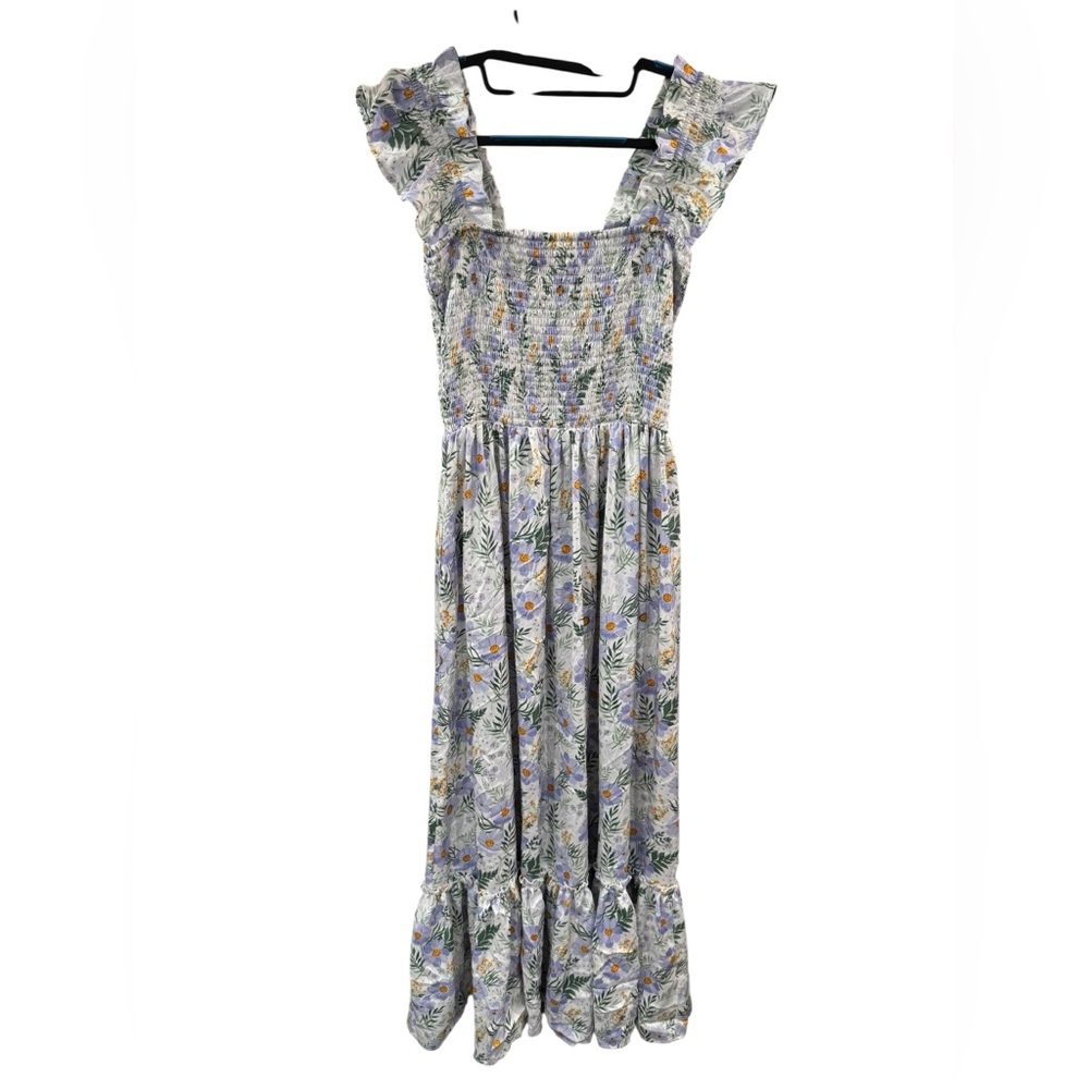 MELLODAY Multicolor Floral Maxi Dress